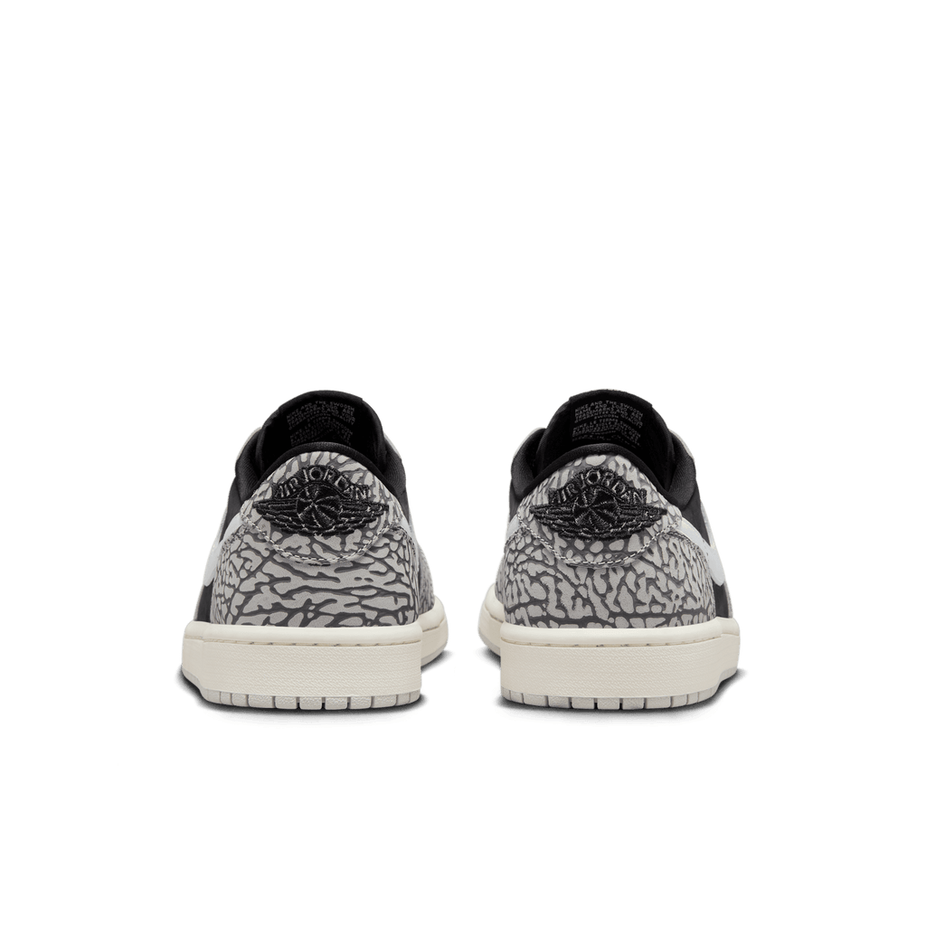 MENS AIR JORDAN RETRO 1 LOW OG ''CEMENT LOW''