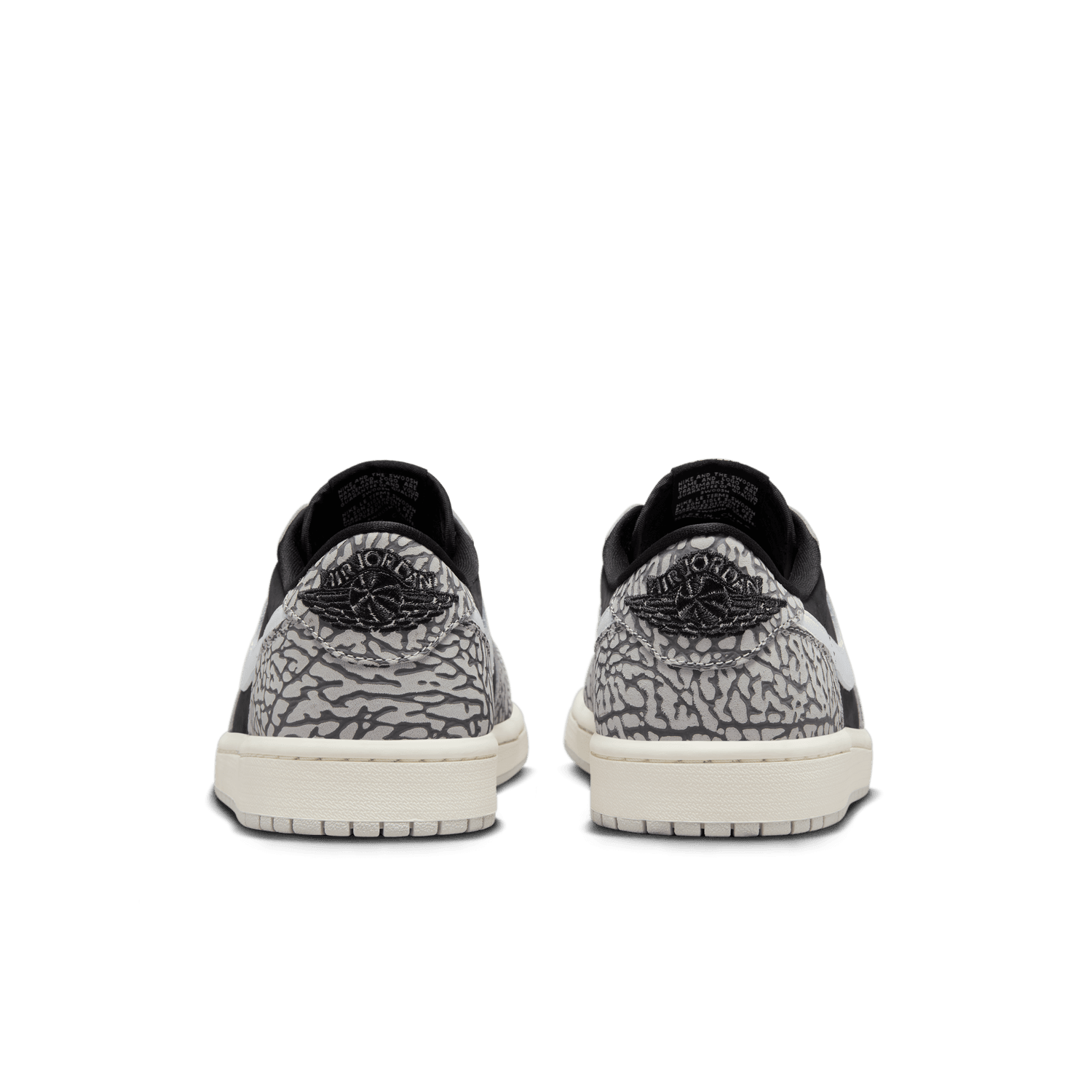 MENS AIR JORDAN RETRO 1 LOW OG ''CEMENT LOW''