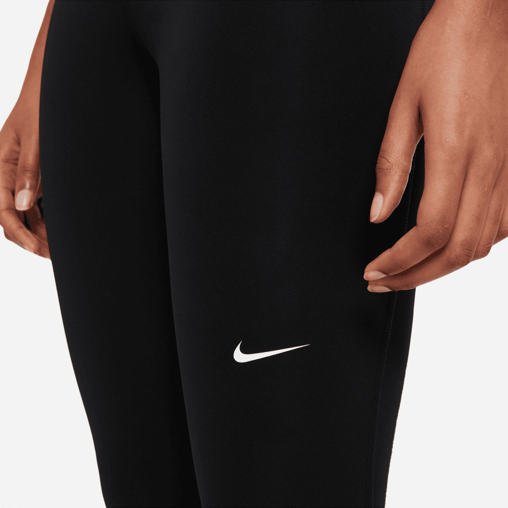 WOMEN'S NIKE PRO MID RISE MESH PANELED LEGGING