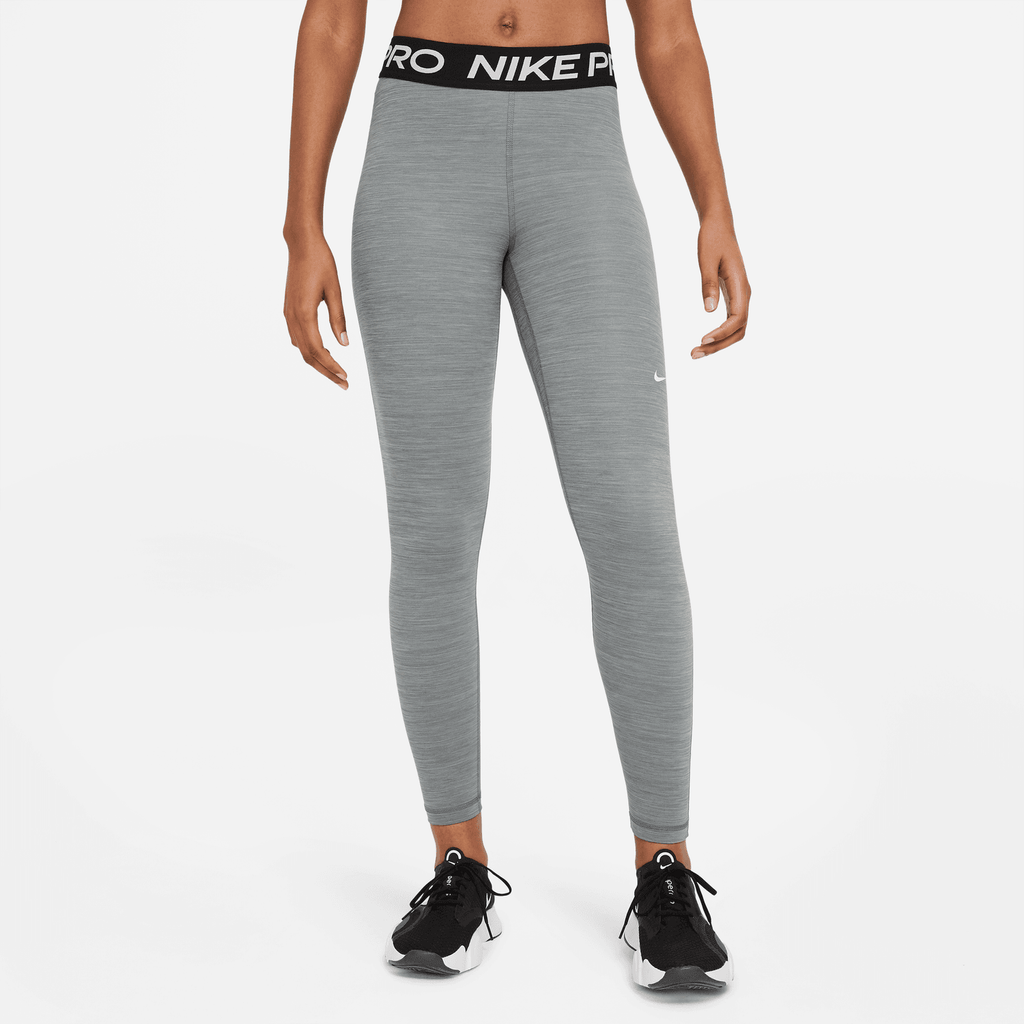 WOMEN'S NIKE PRO MID RISE MESH PANELED LEGGING