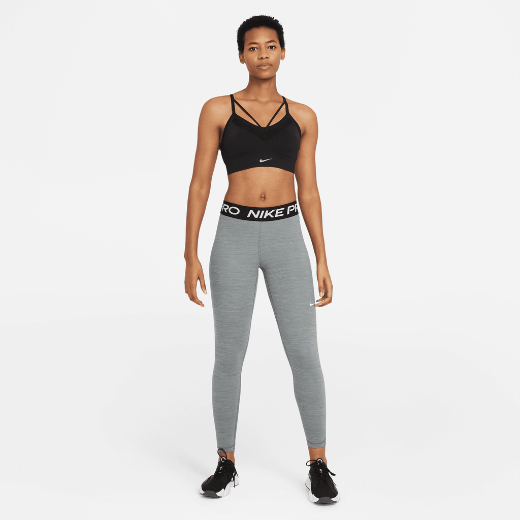 WOMEN'S NIKE PRO MID RISE MESH PANELED LEGGING