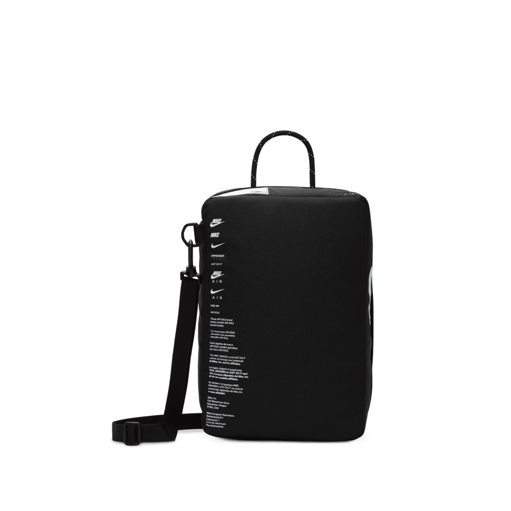 Nike Shoe Box Bag Black and White
