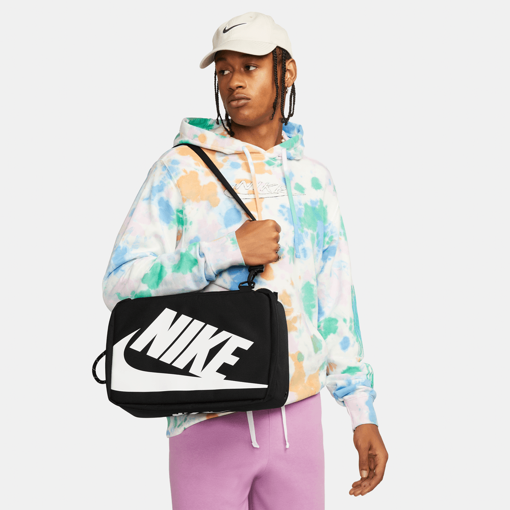 Nike Shoe Box Bag Black and White