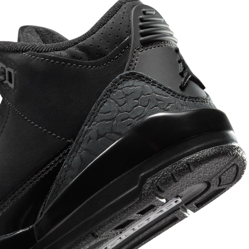 Jordan 3 Retro Little Kids' Shoes Black/Dark Charcoal-White