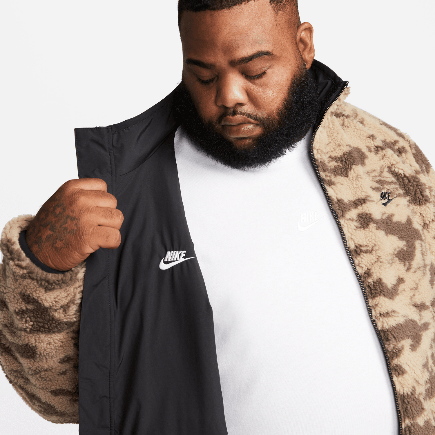 MEN'S NIKE SPORTSWEAR CLUB FLEECE + REVERSIBLE WINTERIZED TOP