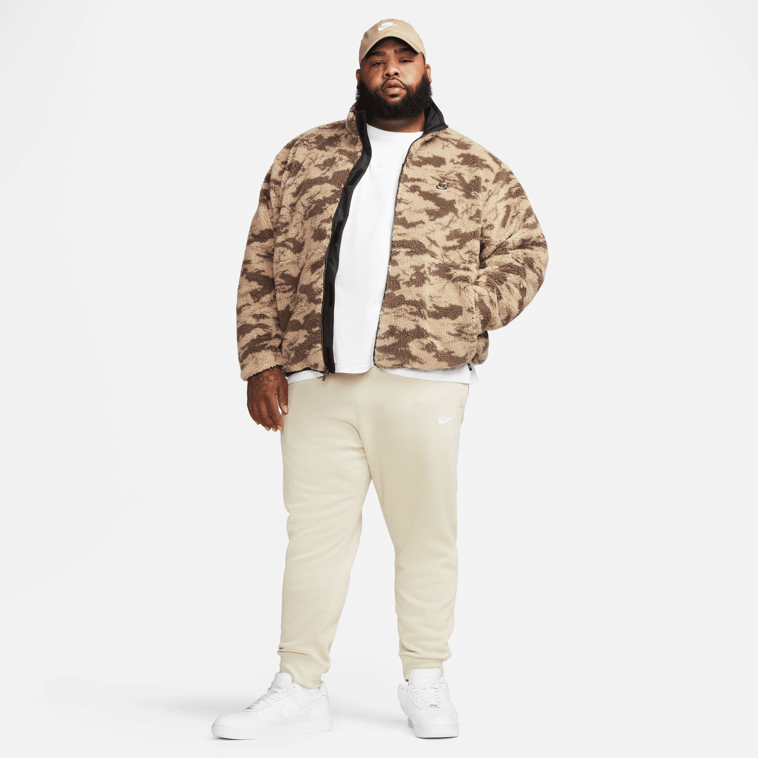 MEN'S NIKE SPORTSWEAR CLUB FLEECE + REVERSIBLE WINTERIZED TOP