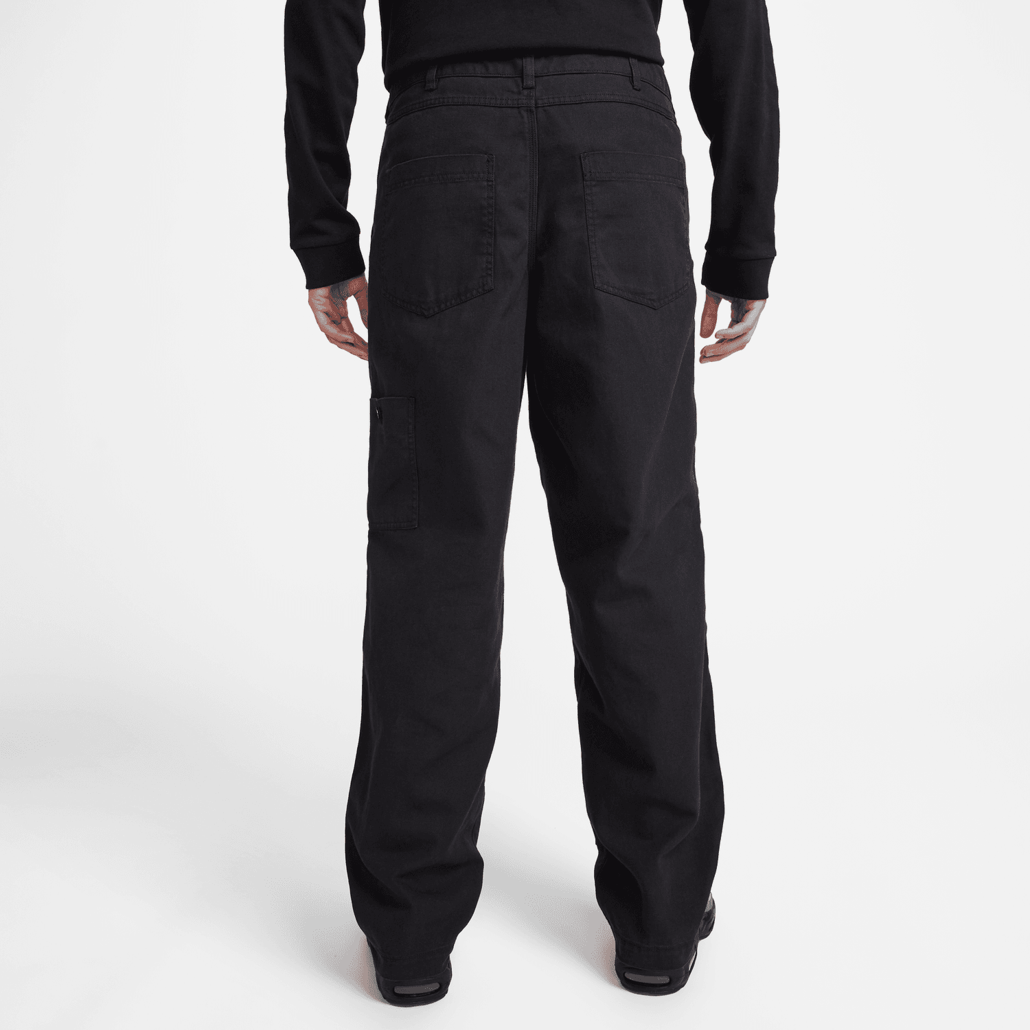 MEN'S NIKE LIFE DOUBLE PANEL PANT "BLACK"