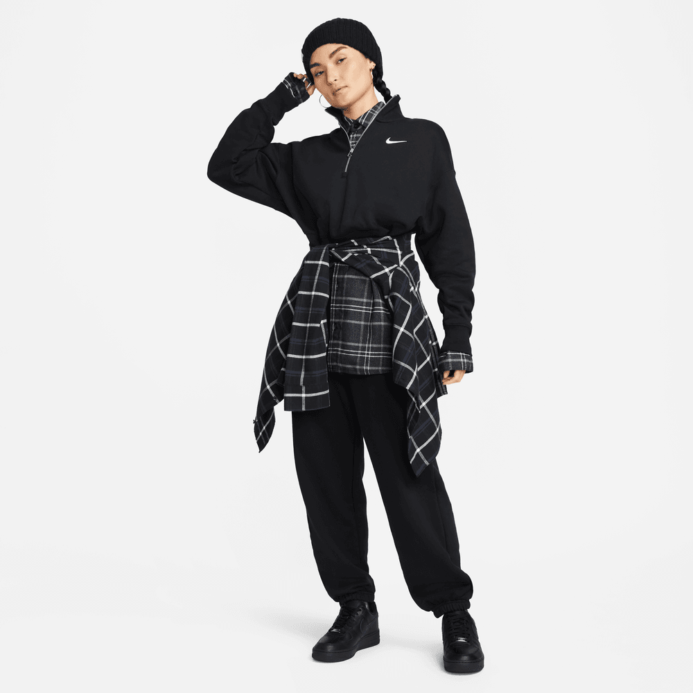 Nike Sportswear Phoenix Fleece Women's 1/2-Zip Cropped Sweatshirt (2 Colors)