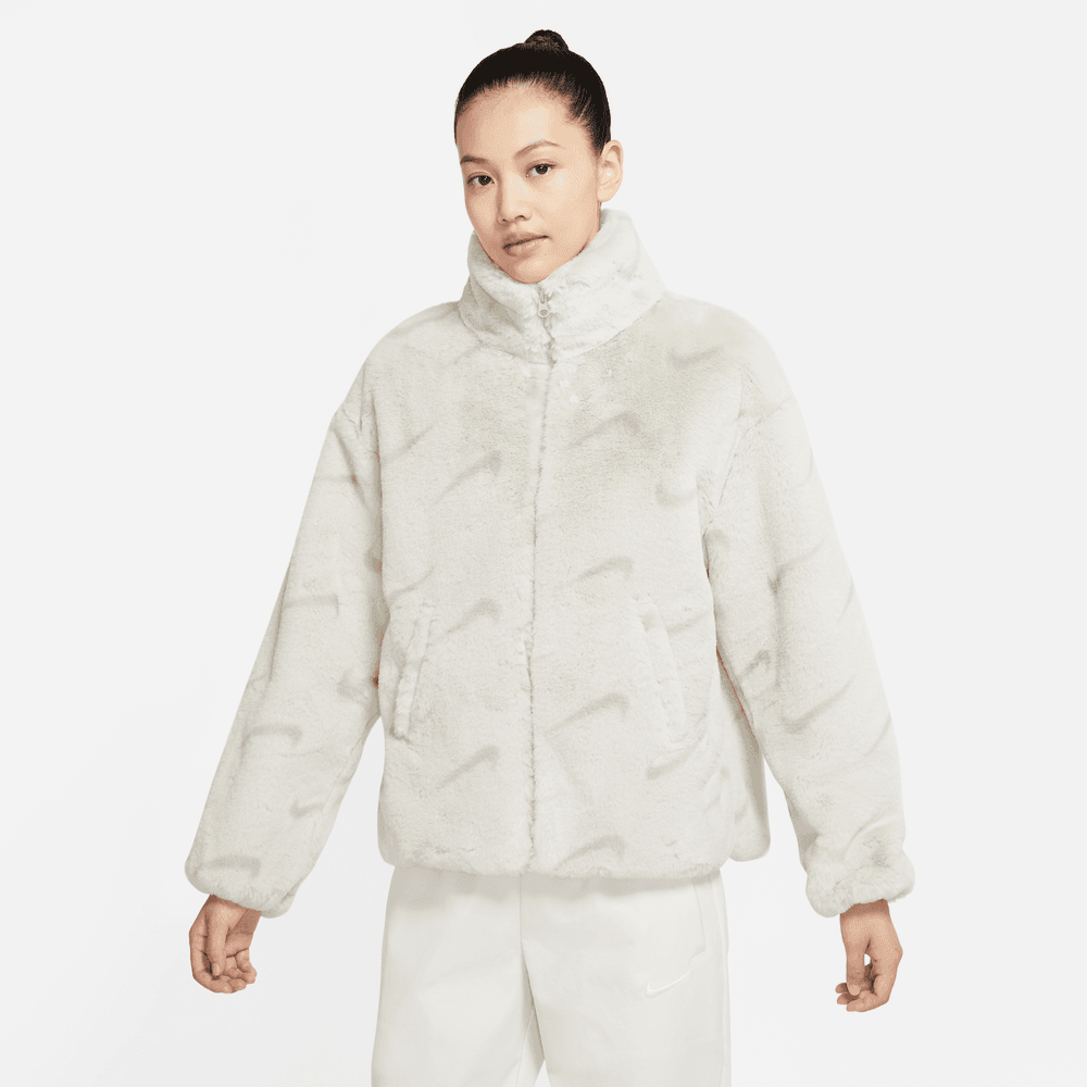 Women's Nike Printed Faux Fur Jacket
