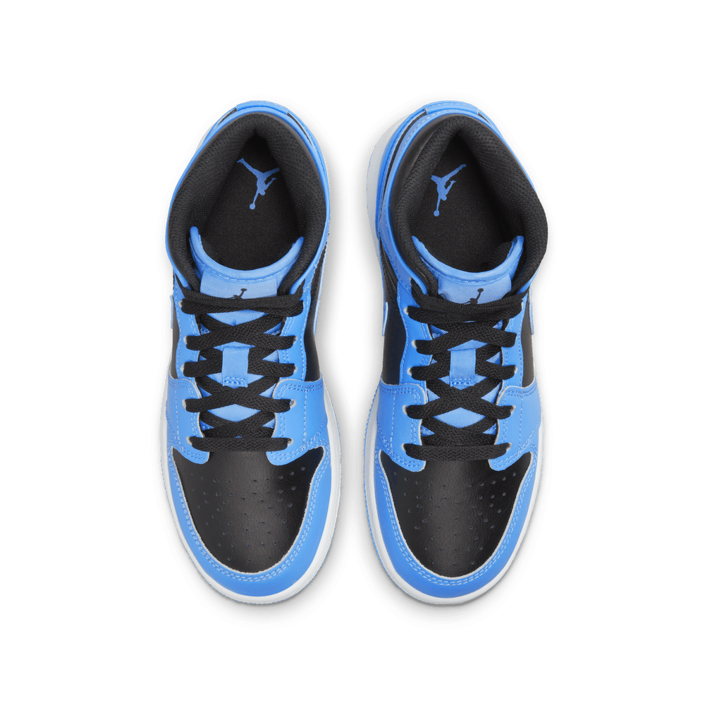 YOUTH AIR JORDAN 1 MID UNIVERSITY BLUE