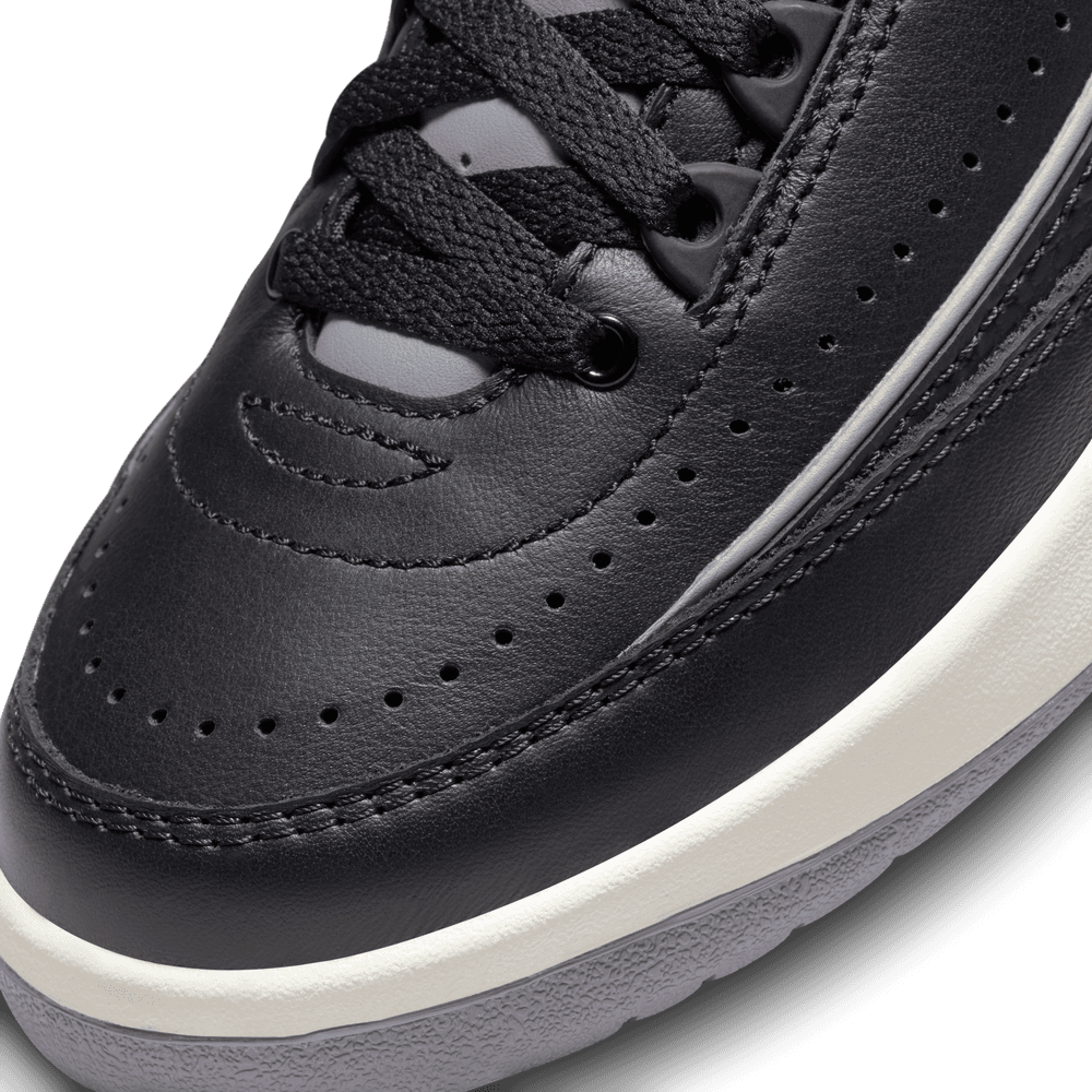 YOUTH AIR JORDAN 2 RETRO "BLACK CEMENT GREY"