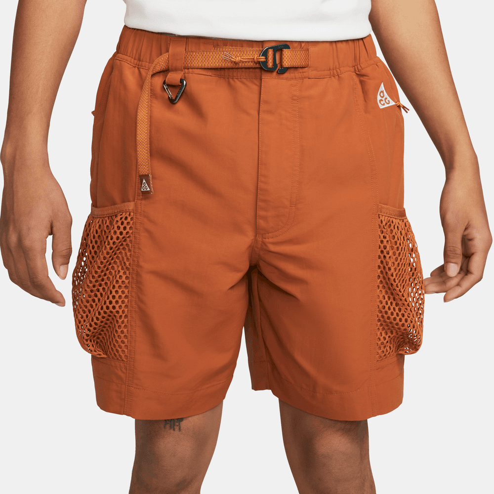 MEN'S NIKE ACG ''SNOWGRASS'' SHORTS DARK RUSSET