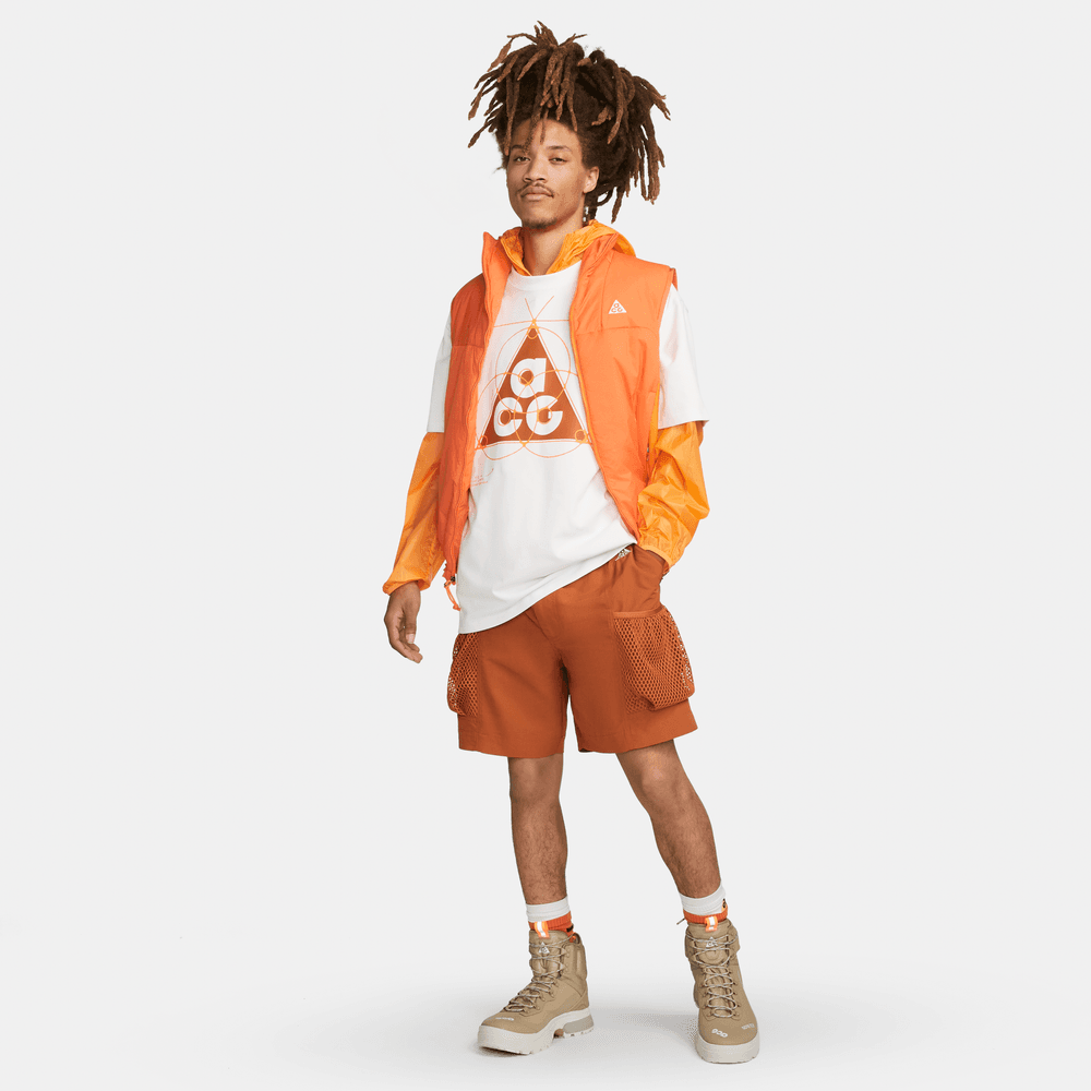 MEN'S NIKE ACG ''SNOWGRASS'' SHORTS DARK RUSSET