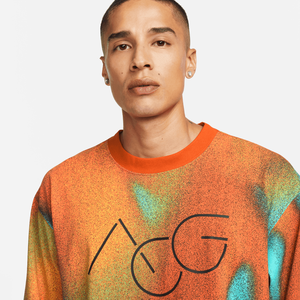 MEN'S NIKE ACG ALL OVER PRINT LONG SLEEVE