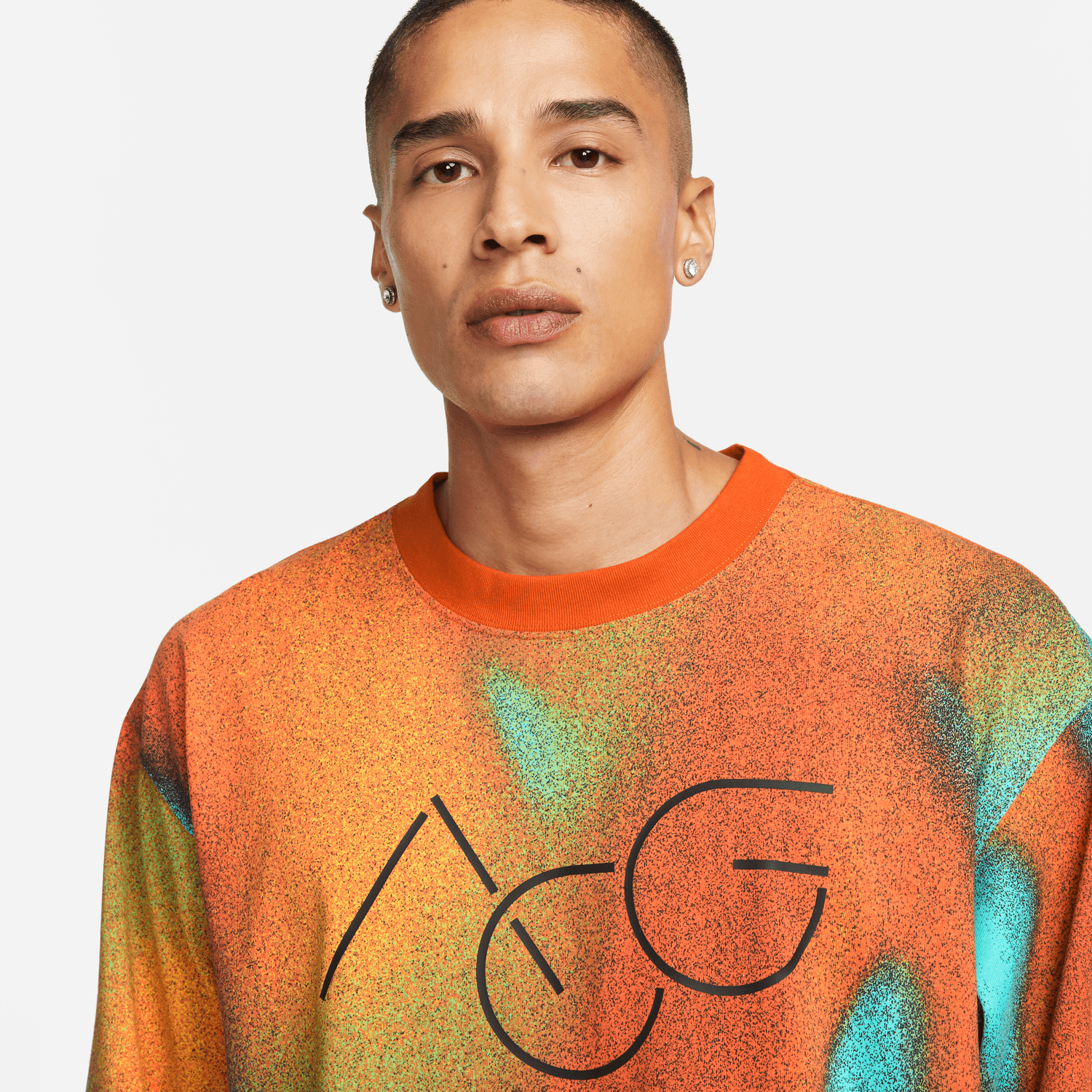 MEN'S NIKE ACG ALL OVER PRINT LONG SLEEVE