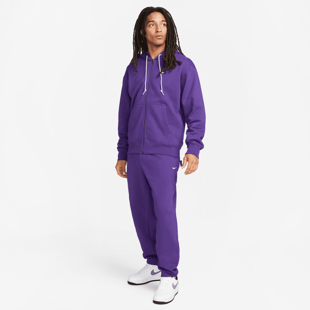 NIKE SOLO SWOOSH PANT FIELD PURPLE