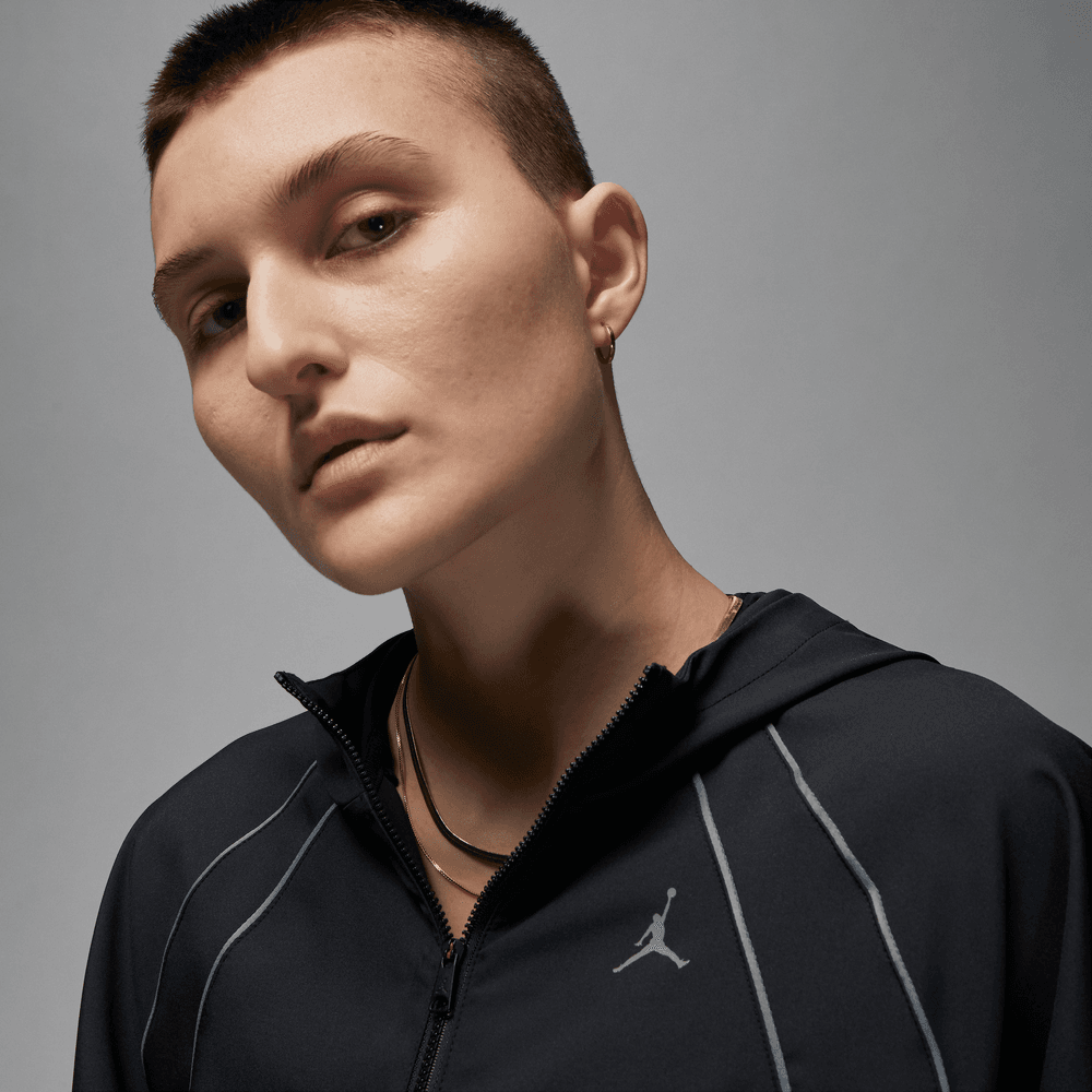 WOMEN'S JORDAN WOVEN JACKET "BLACK"