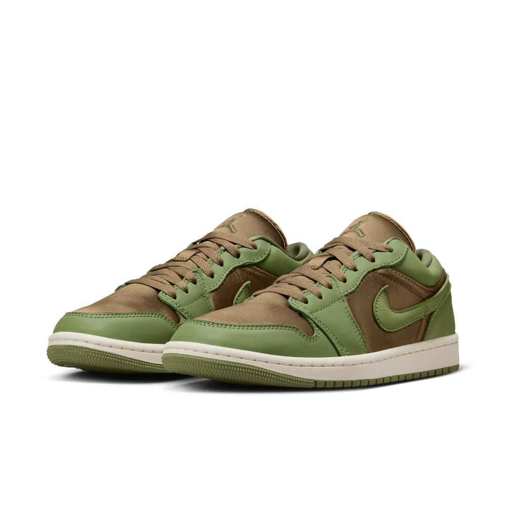 WOMENS AIR JORDAN 1 LOW SE BROWN KELP/SKY