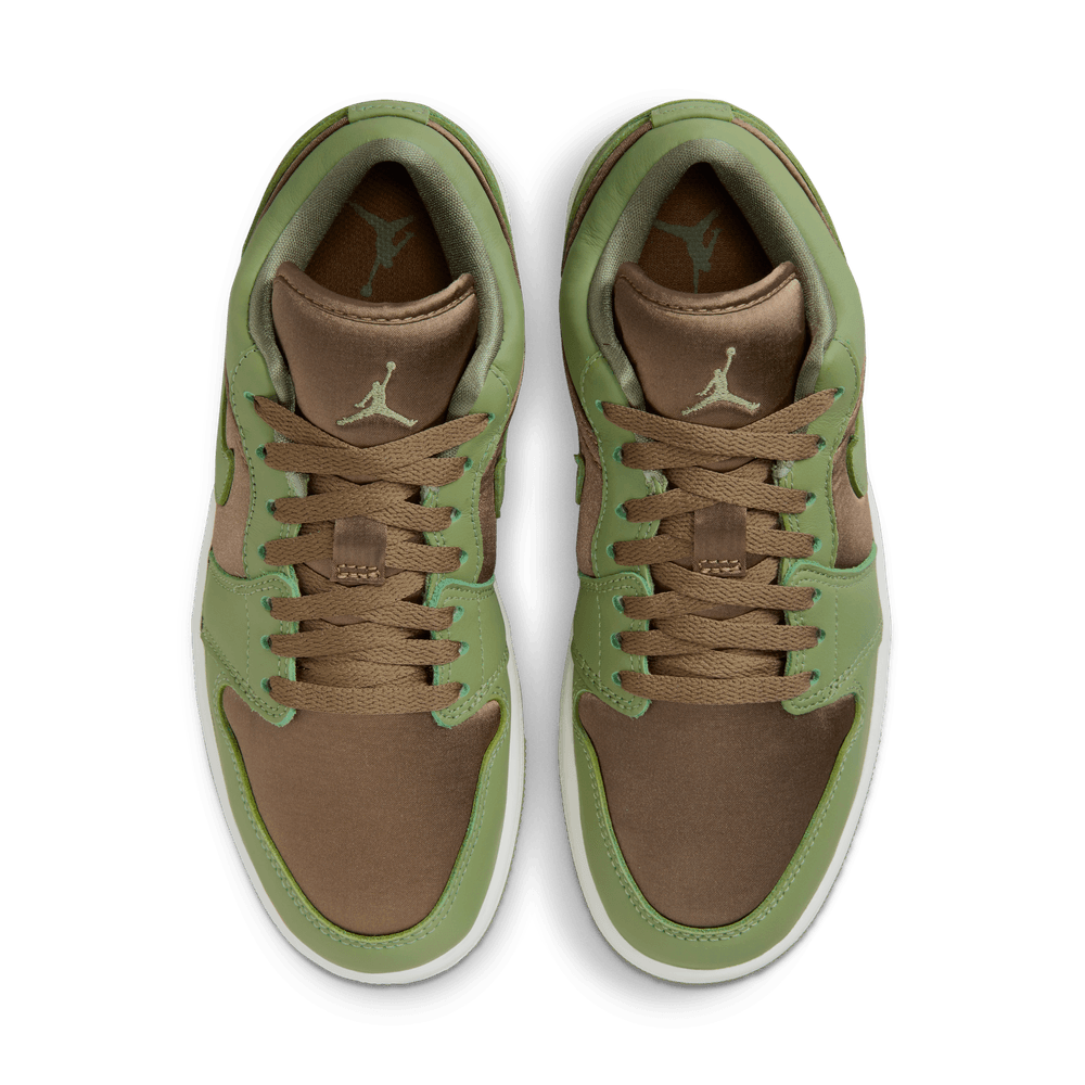 WOMENS AIR JORDAN 1 LOW SE BROWN KELP/SKY