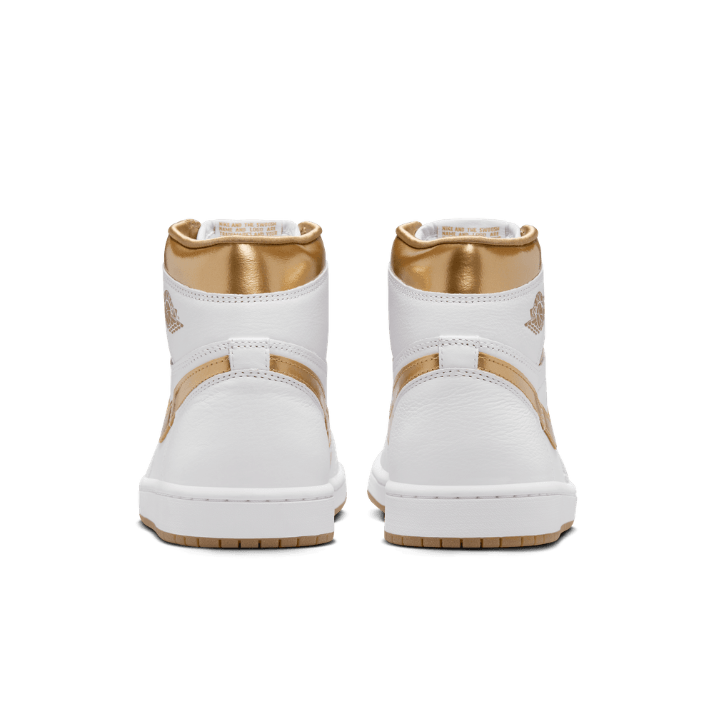 WOMENS AIR JORDAN 1 RETRO HIGH OG "METALLIC GOLD"