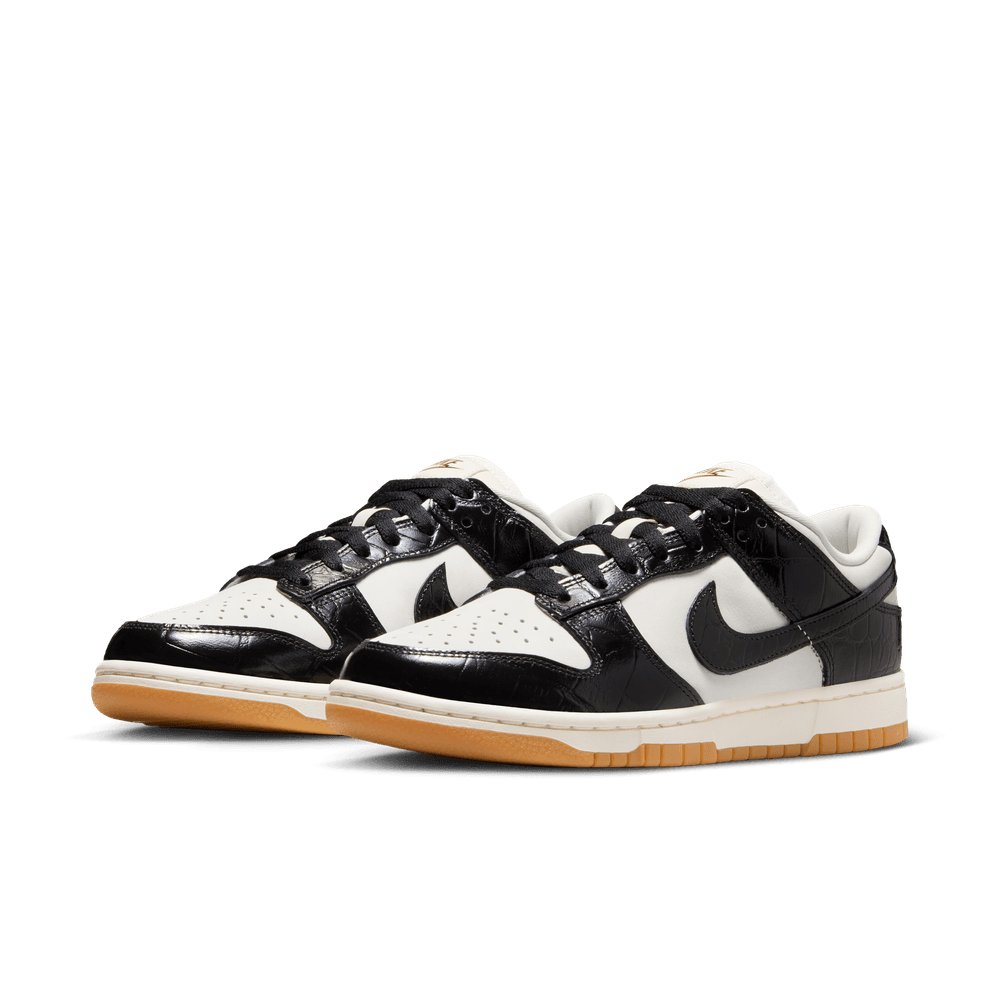 Womens Nike Dunk Low LX Phantom Black