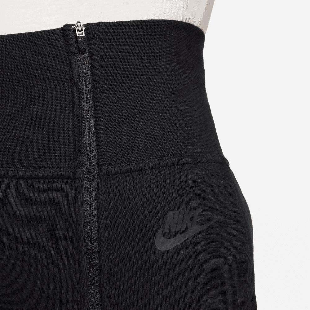 Women's High-Waisted Slim Zip Pants