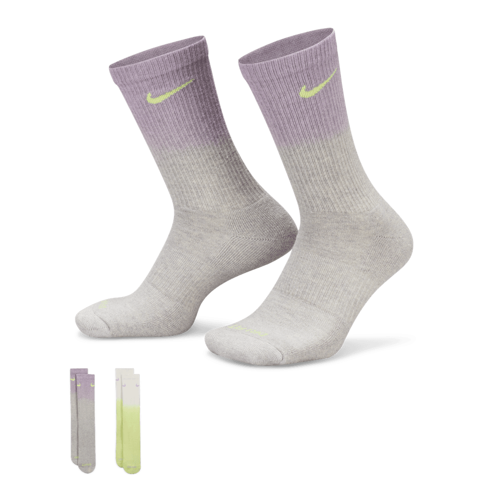 NIKE EVERYDAY PLUS OMBRE PLUSH SOCKS ( 2 PAIR)