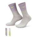 NIKE EVERYDAY PLUS OMBRE PLUSH SOCKS ( 2 PAIR)