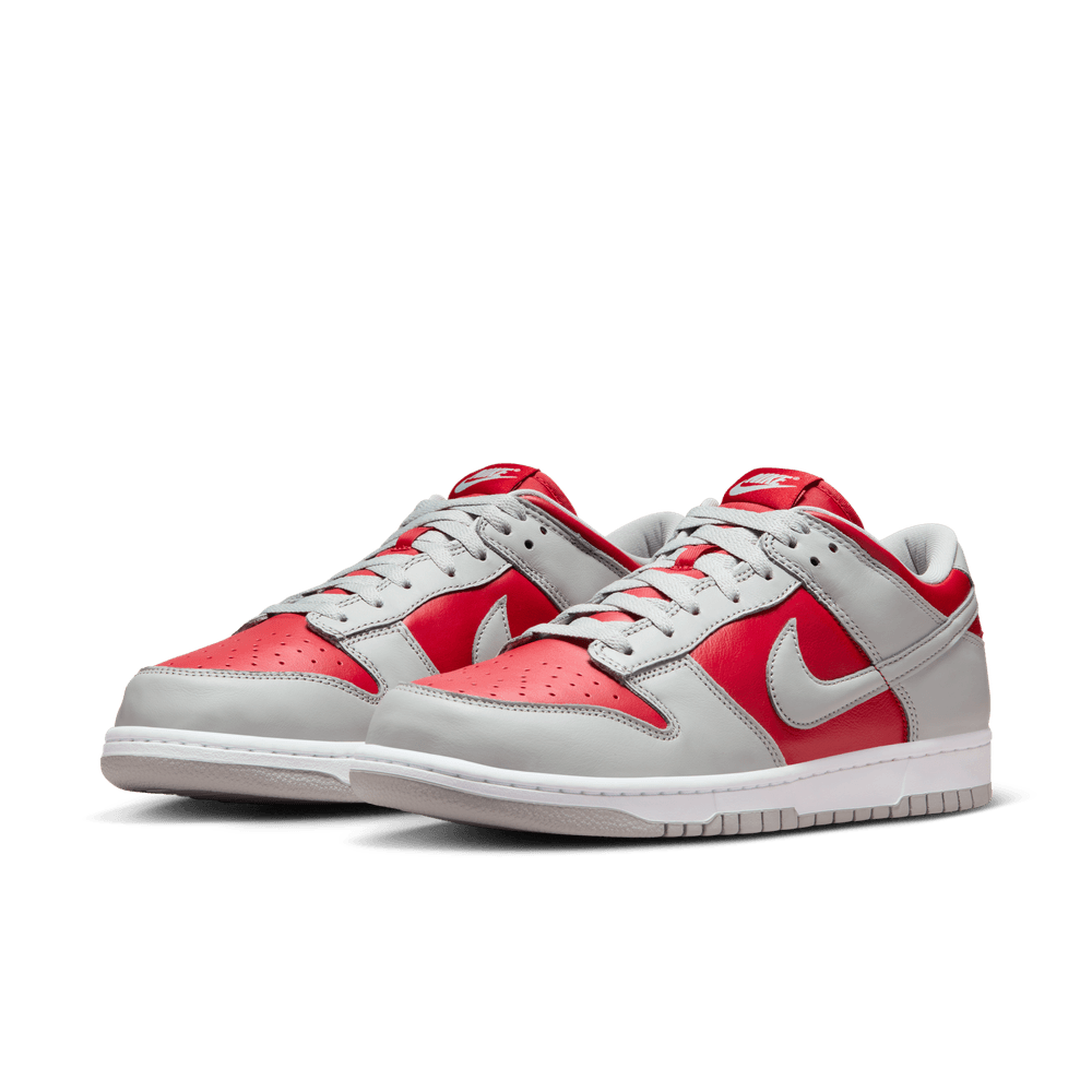 Mens Nike Dunk Low Varsity Red/Silver White