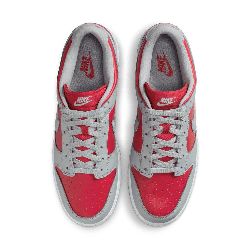 Mens Nike Dunk Low Varsity Red/Silver White
