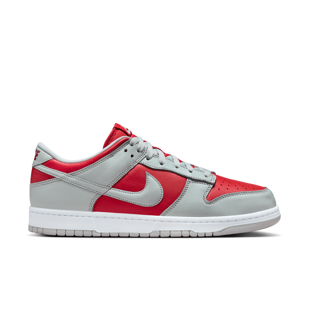 Mens Nike Dunk Low Varsity Red/Silver White