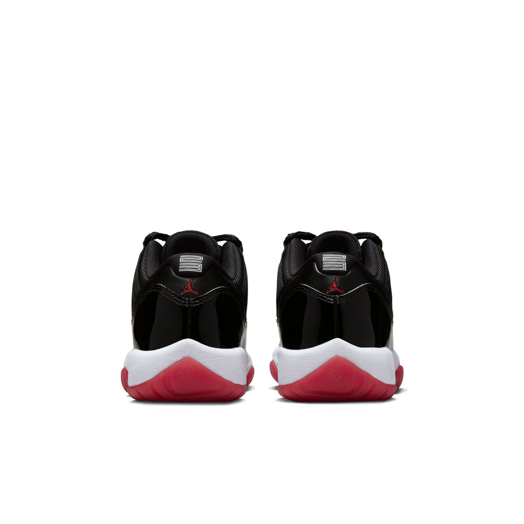 Air Jordan 11 Retro Low Big Kid's Shoes Black/Varsity Red-White