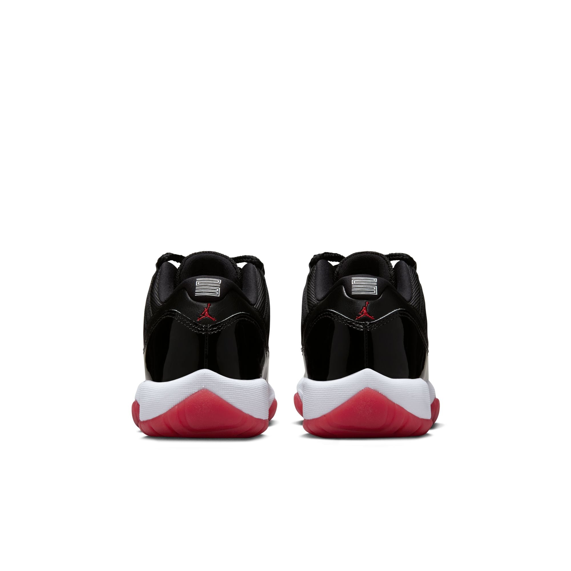 Air Jordan 11 Retro Low Big Kid's Shoes Black/Varsity Red-White