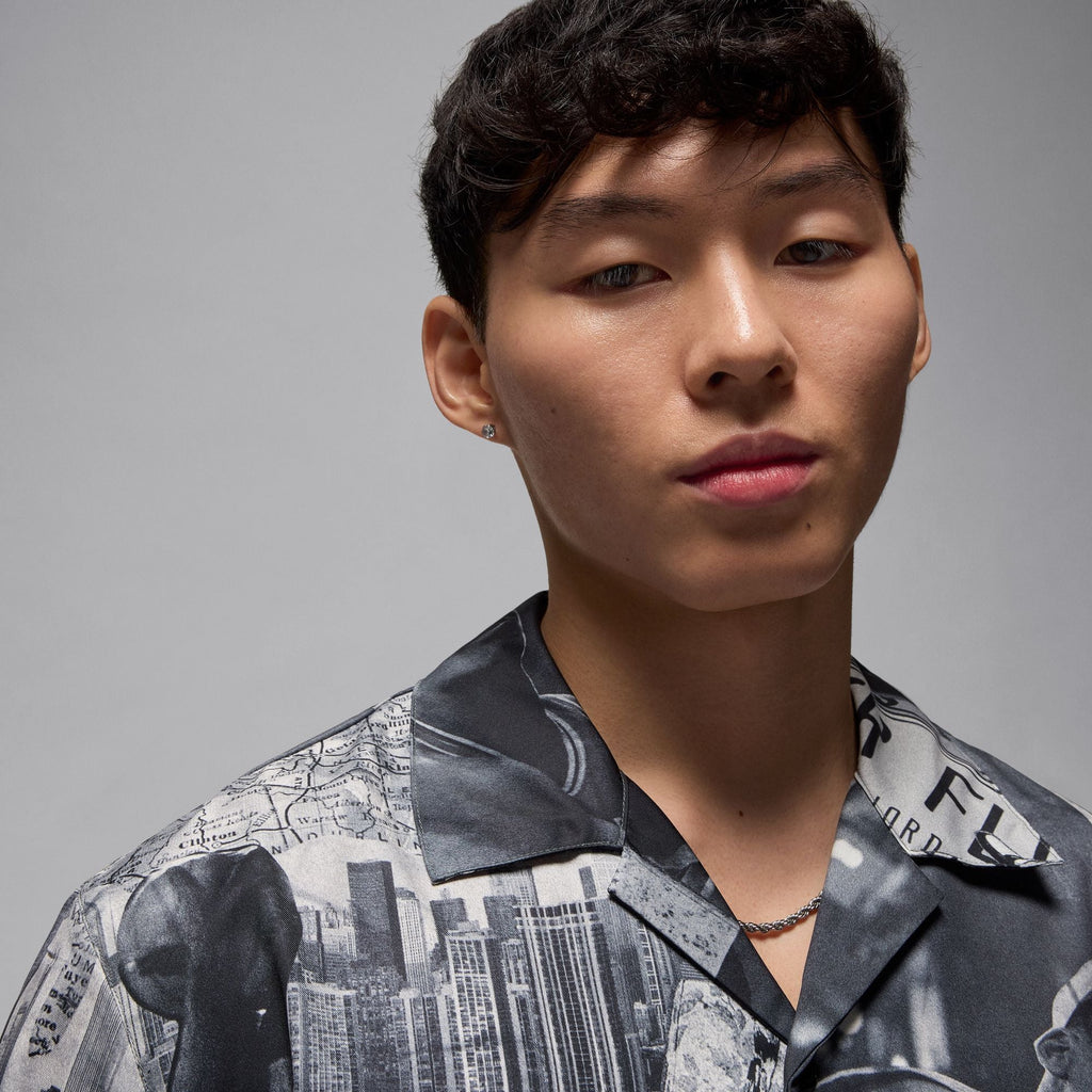 Jordan Essentials Men's Printed Camp Top