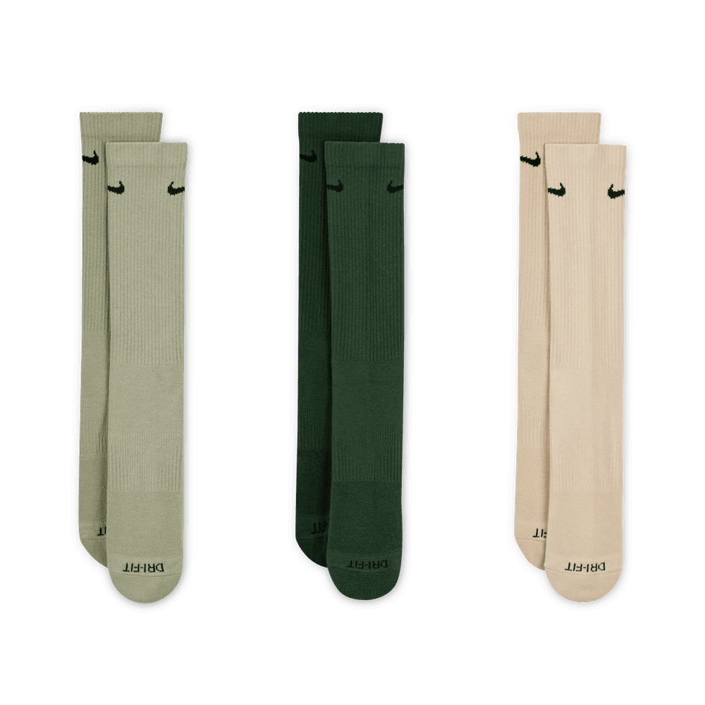 Nike Everyday Plus Cushioned Training Crew Socks (3 Pairs)