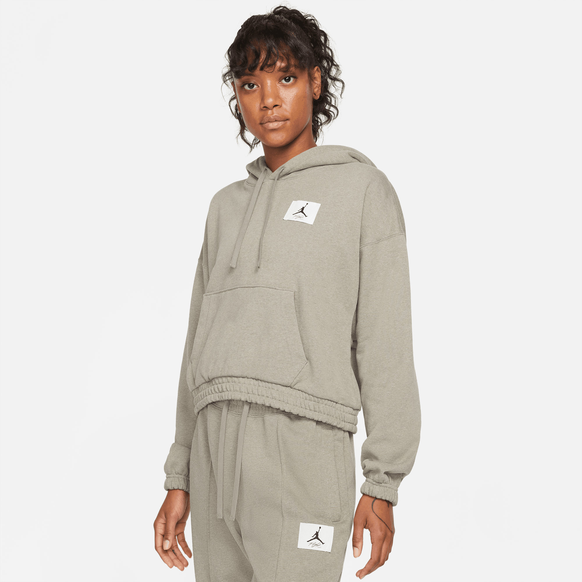 JORDAN HOODIE  WOMENS ESSENTIAL- OLIVE
