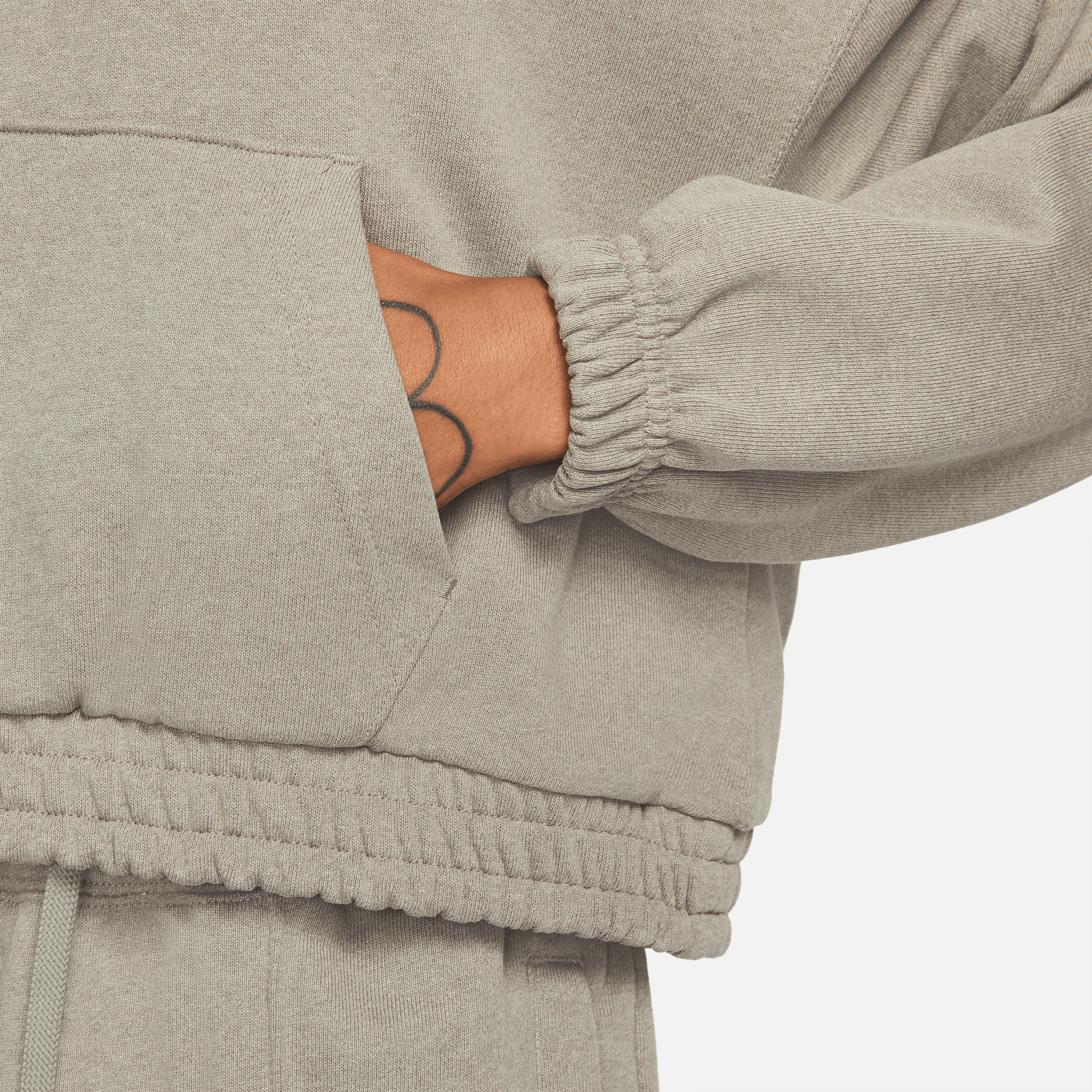 JORDAN HOODIE  WOMENS ESSENTIAL- OLIVE