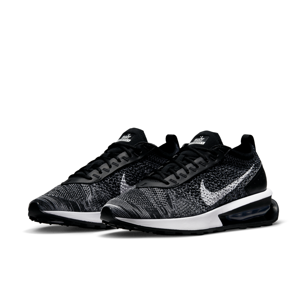 NIKE AIR MAX FLYKNIT RACER "BLACK/WHITE"
