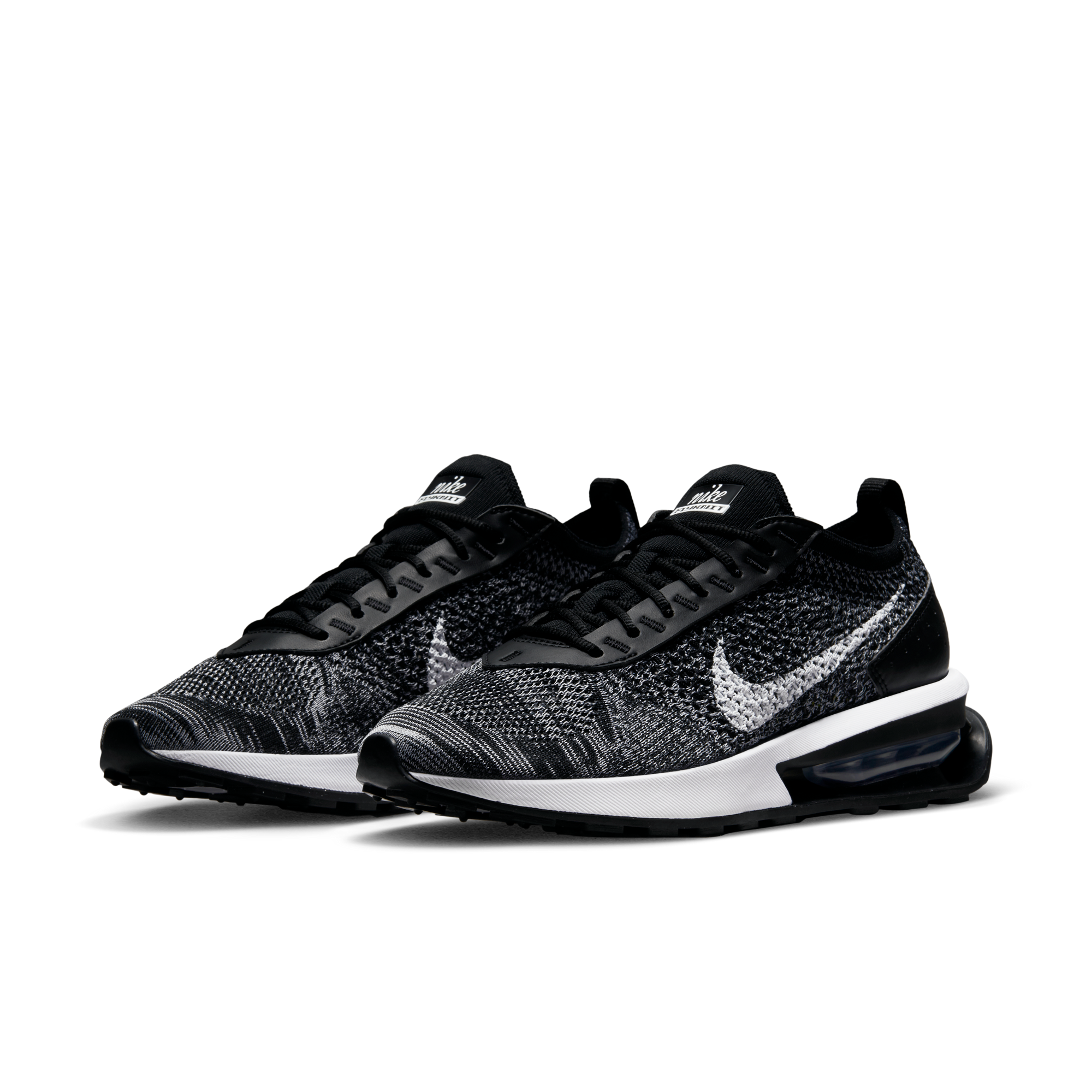 NIKE AIR MAX FLYKNIT RACER "BLACK/WHITE"