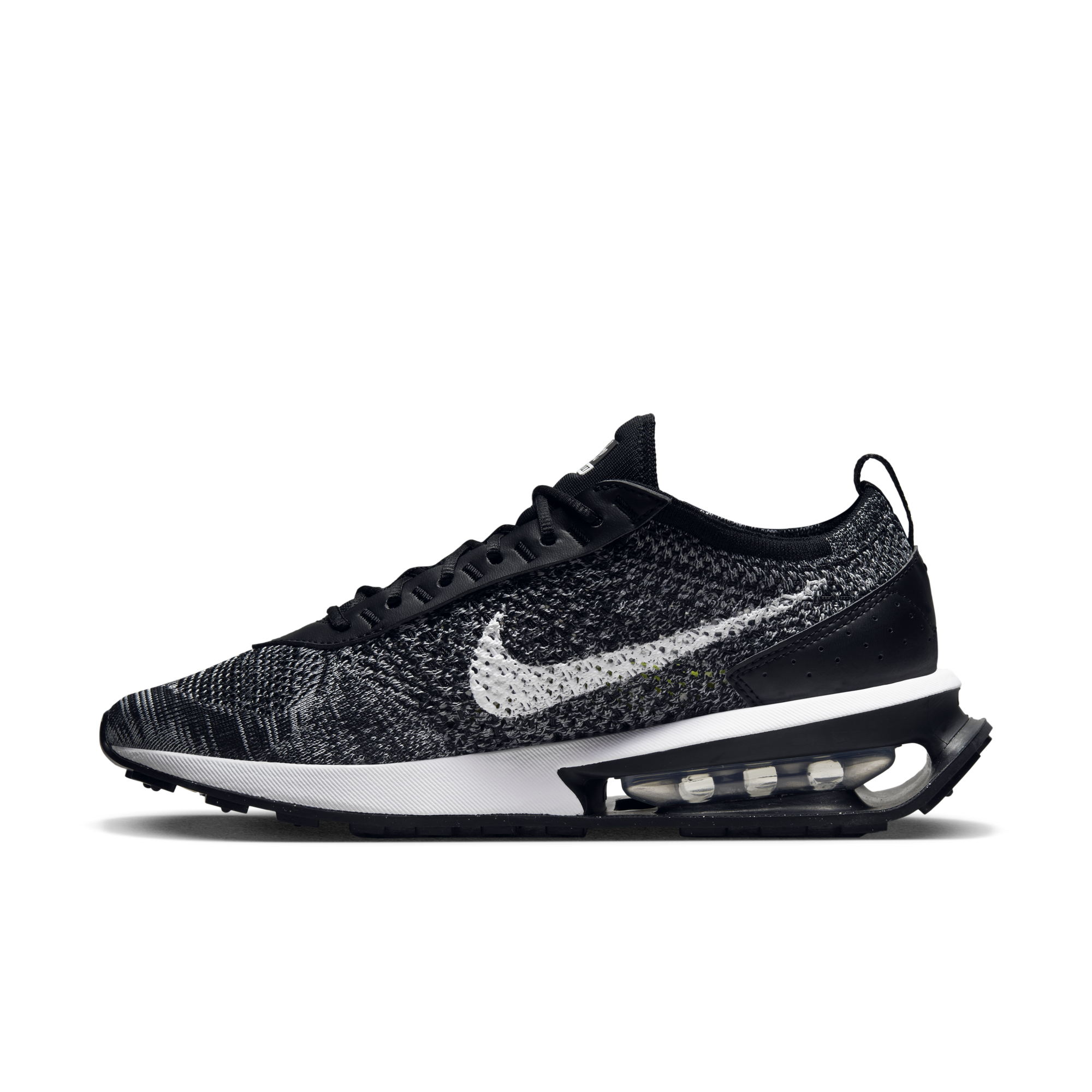 NIKE AIR MAX FLYKNIT RACER "BLACK/WHITE"