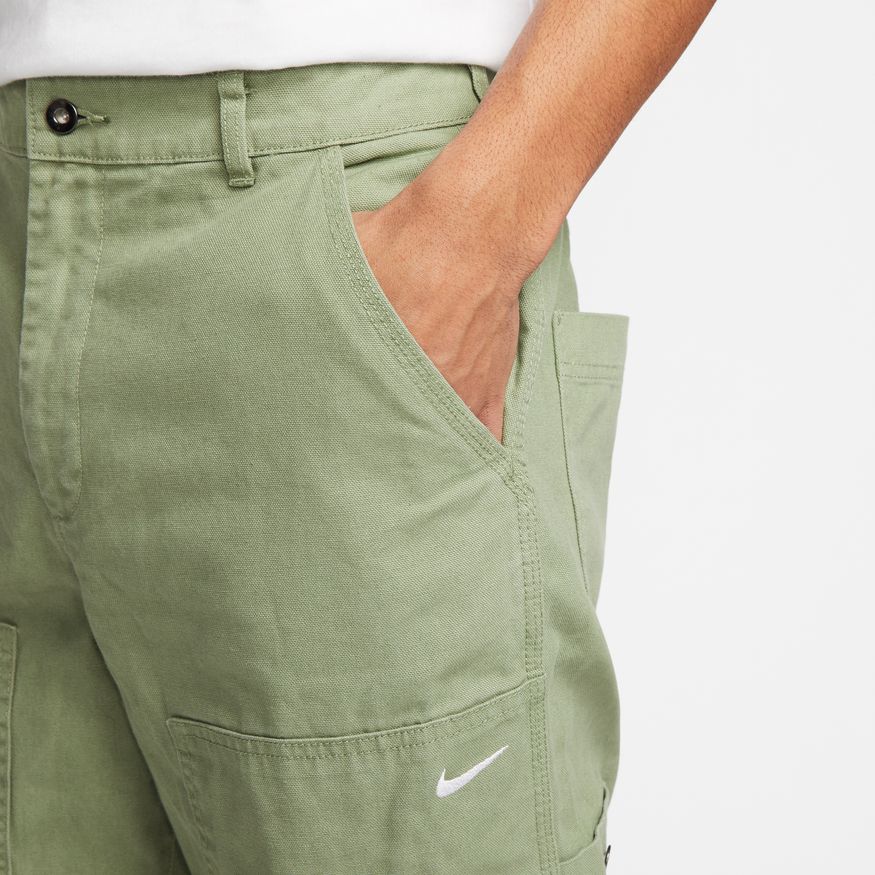 NIKE LIFE DOUBLE PANEL PANT "OIL GREEN"