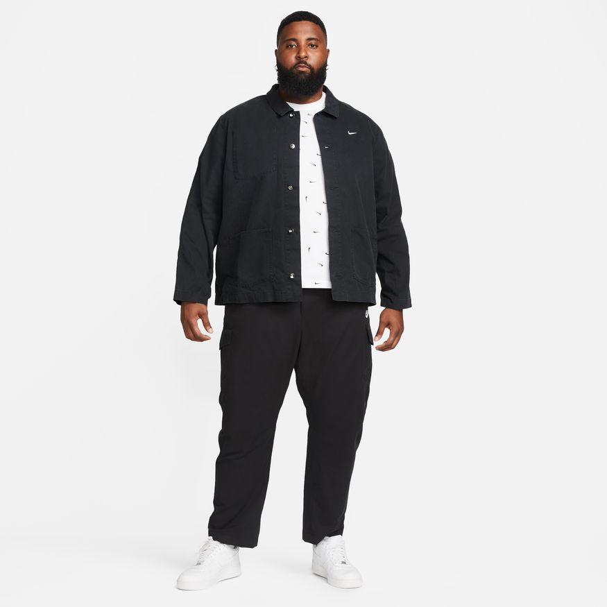 NIKE LIFE CHORE COAT JACKET "BLACK"