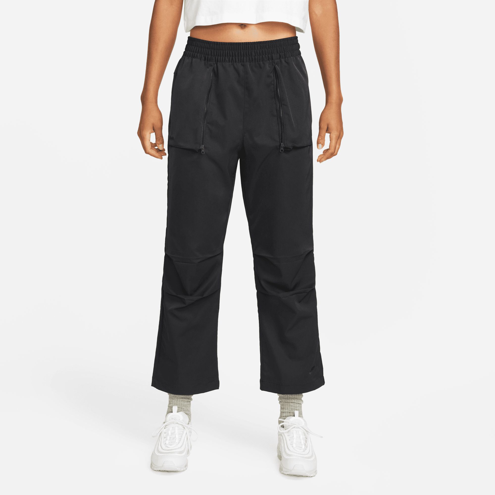 NIKE SW DRI FIT TECH PACK PANTS (BLACK)