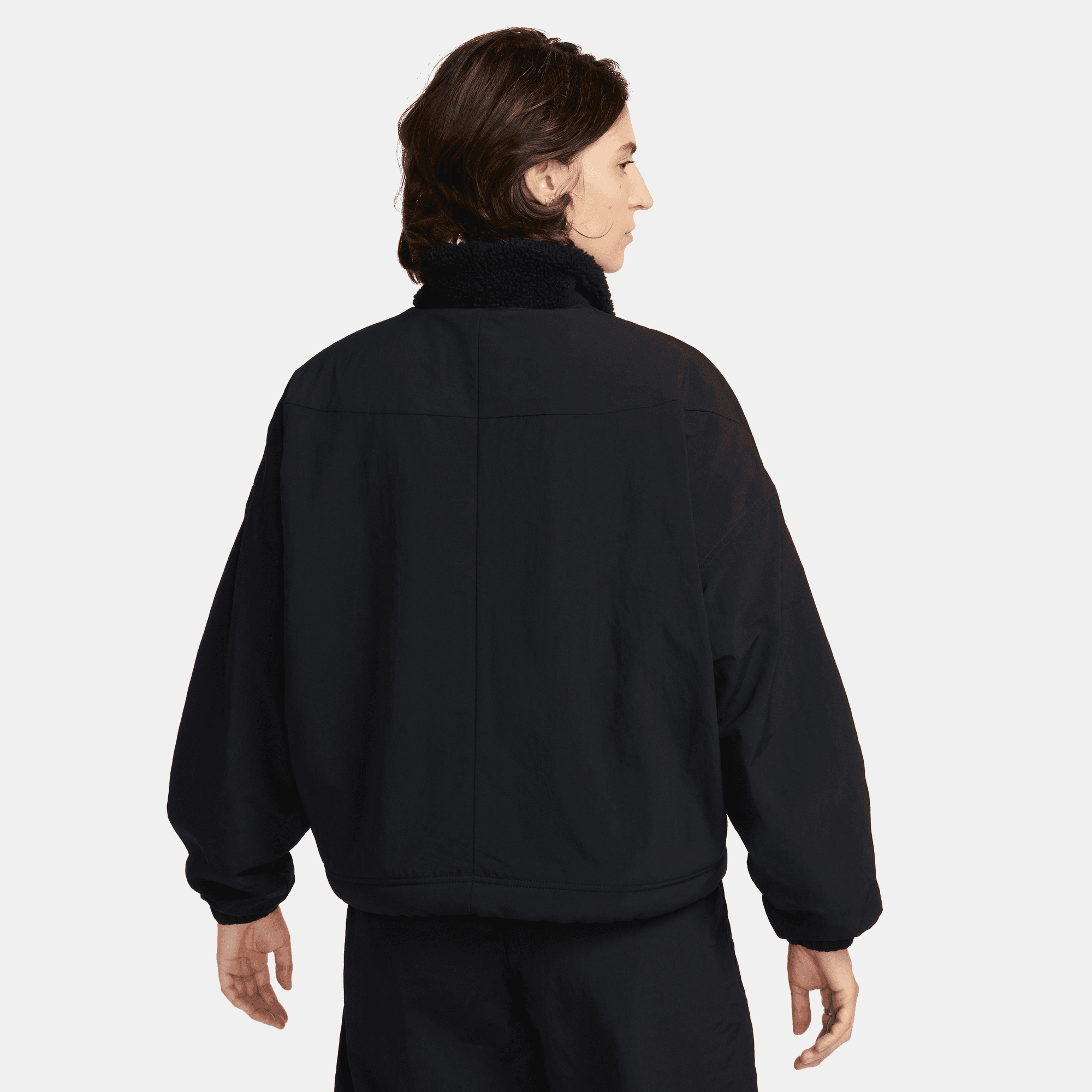 NIKE SPORTSWEAR ESSENTIALS WOVEN FLEECE LINED JACKET