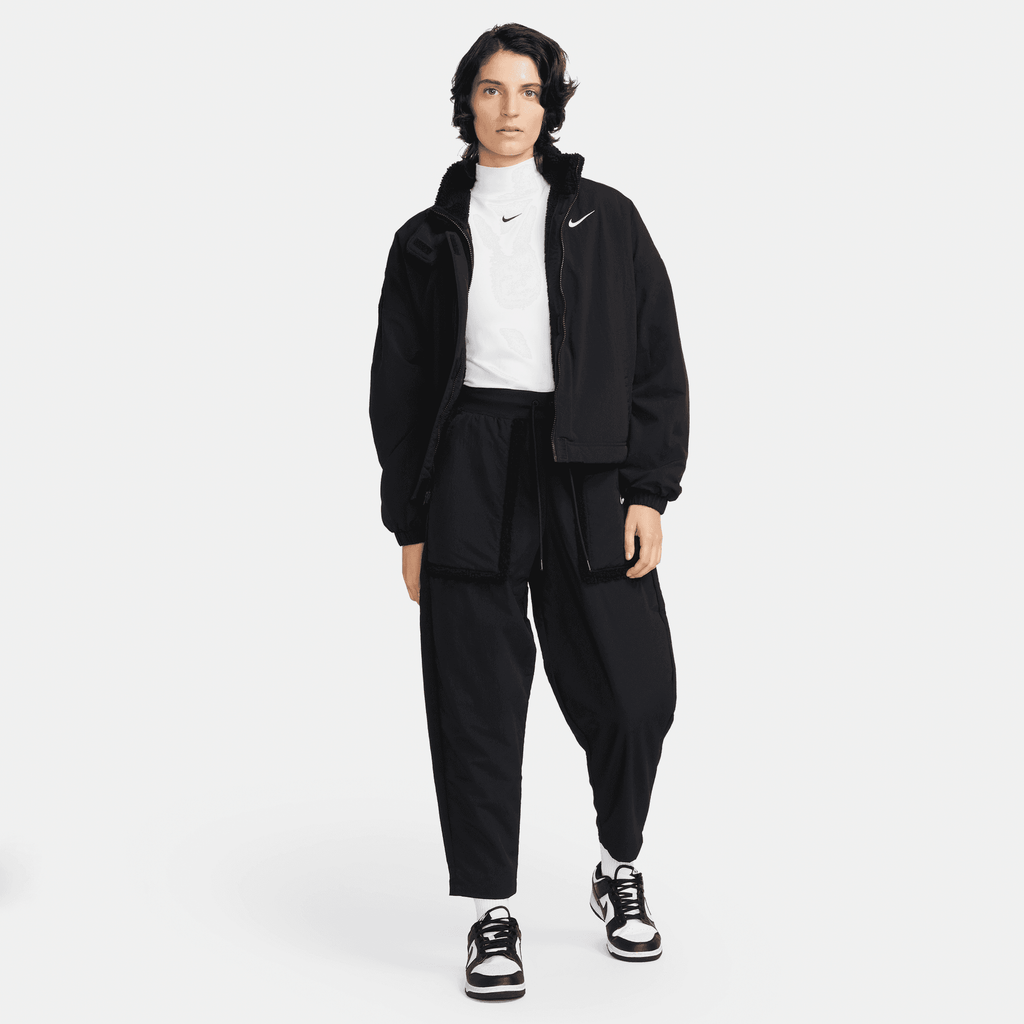 NIKE SPORTSWEAR ESSENTIALS WOVEN FLEECE LINED JACKET