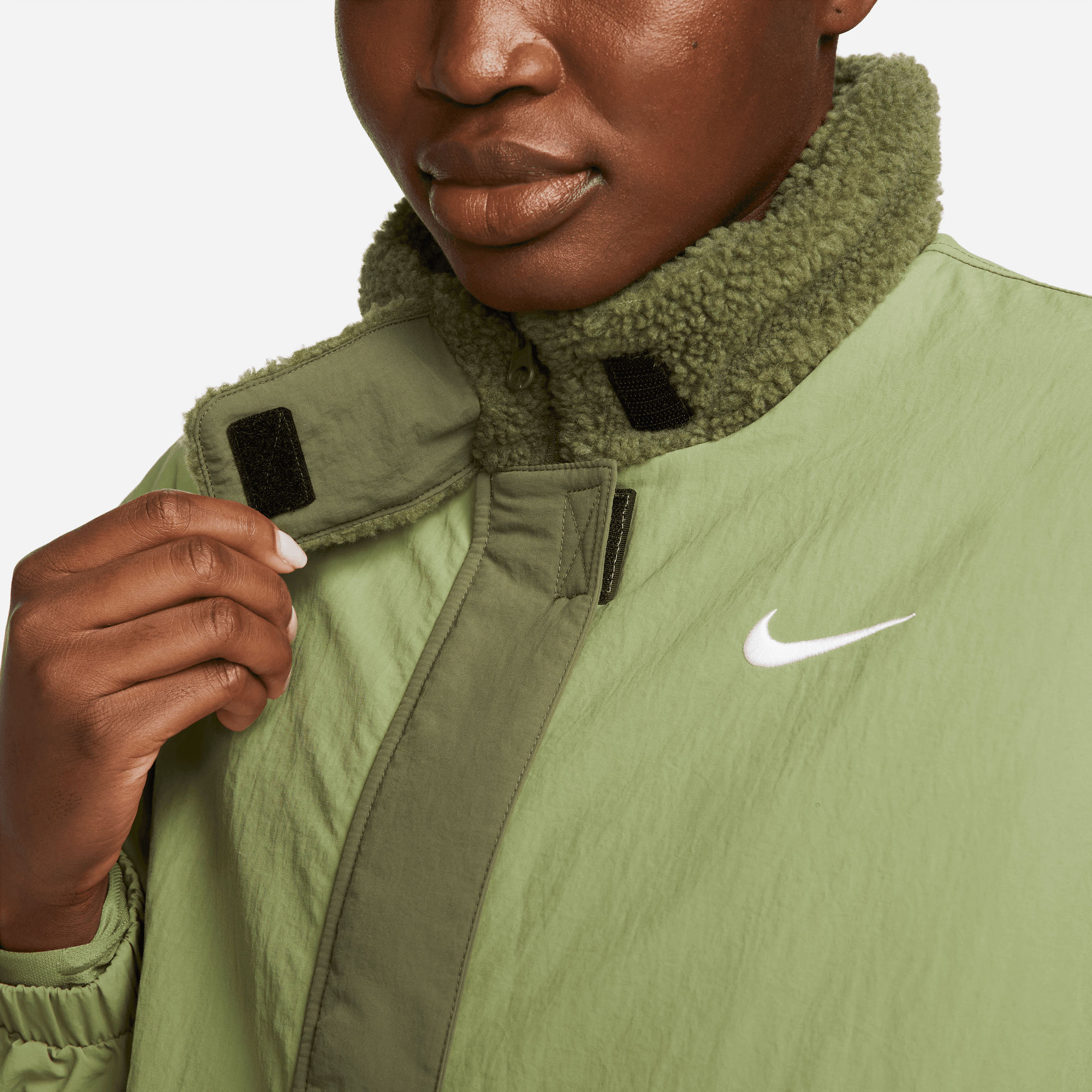 NIKE SW ESSENTIALS FLEECE LINED JACKET