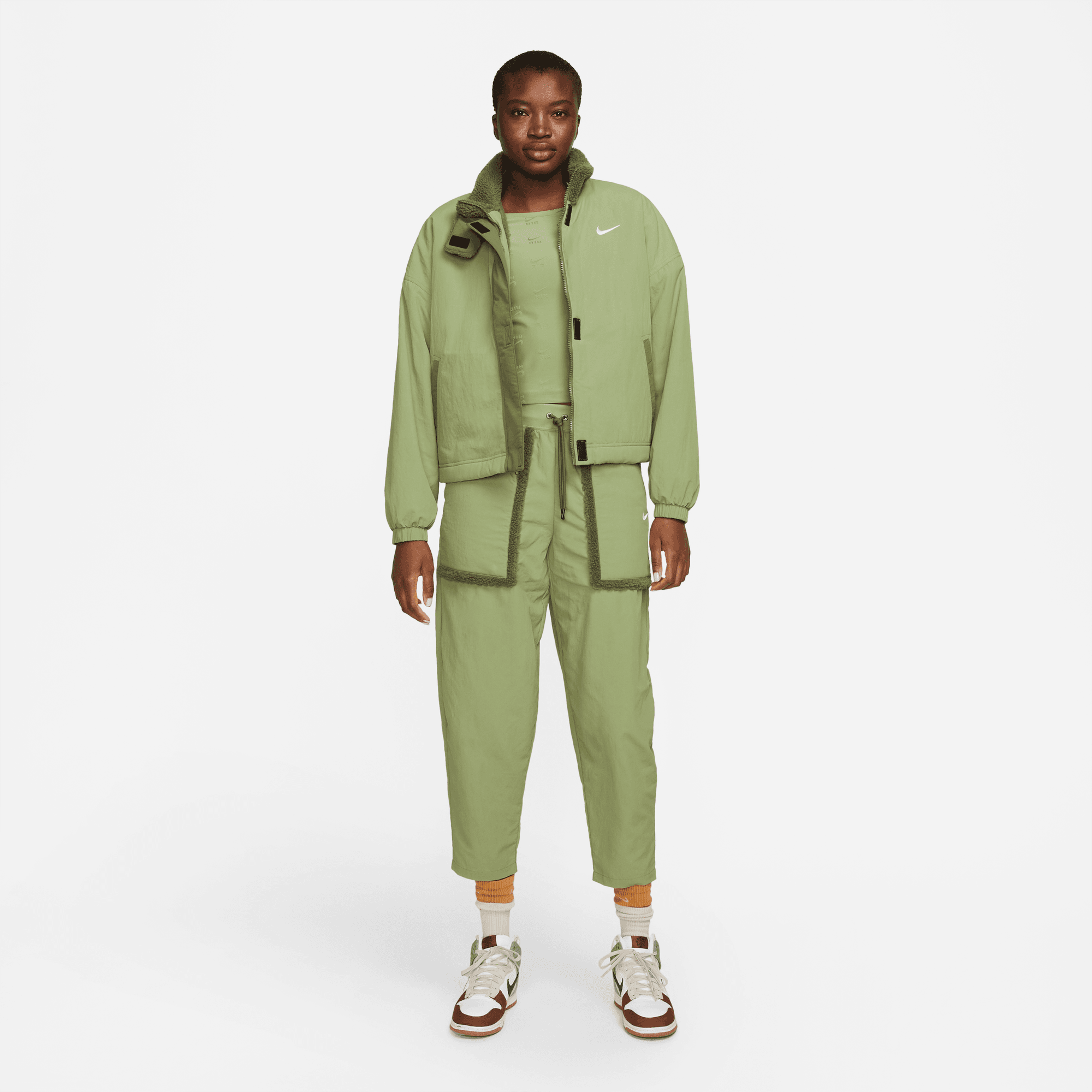 NIKE SW ESSENTIALS FLEECE LINED JACKET