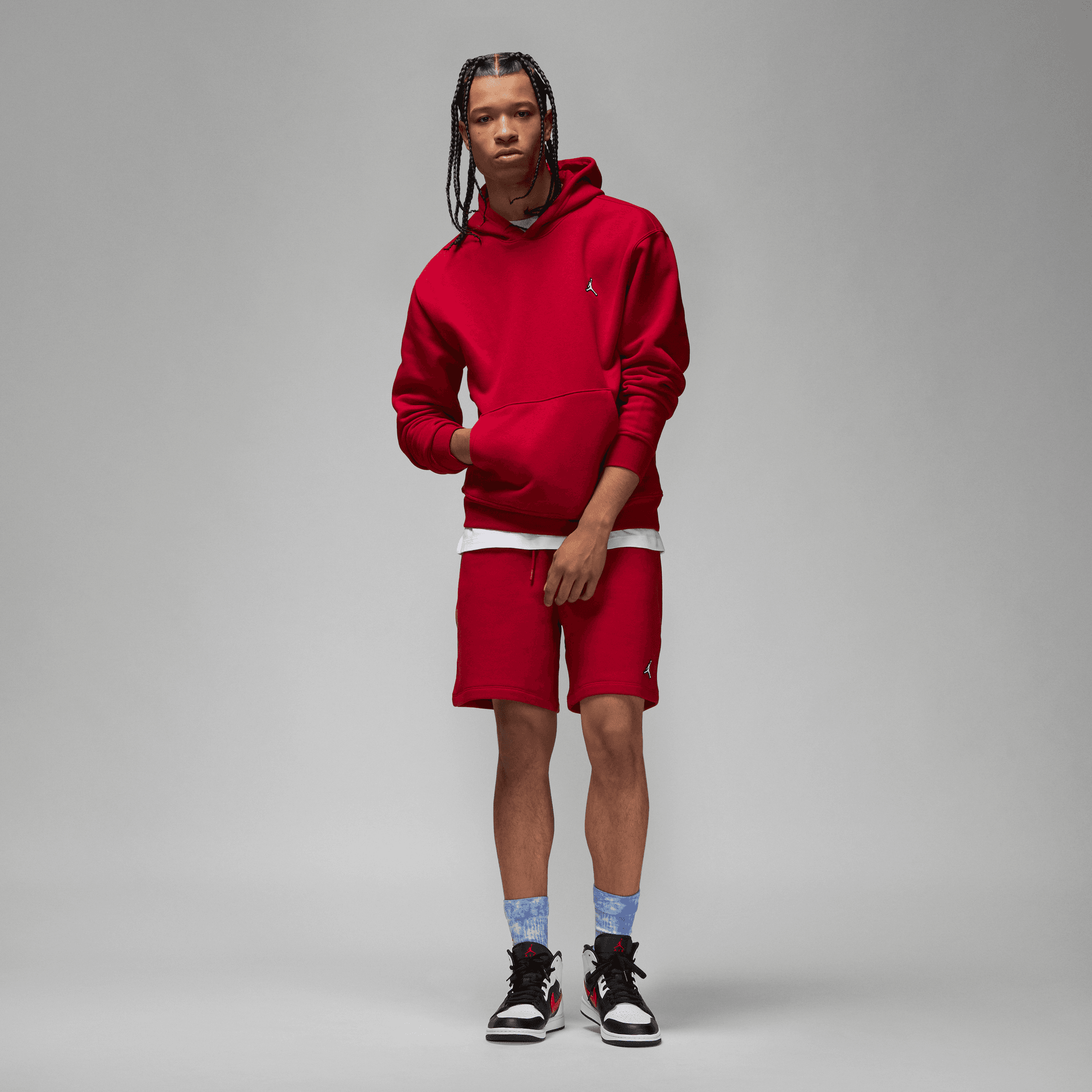 JORDAN ESSENTIAL HOODIE (RED)