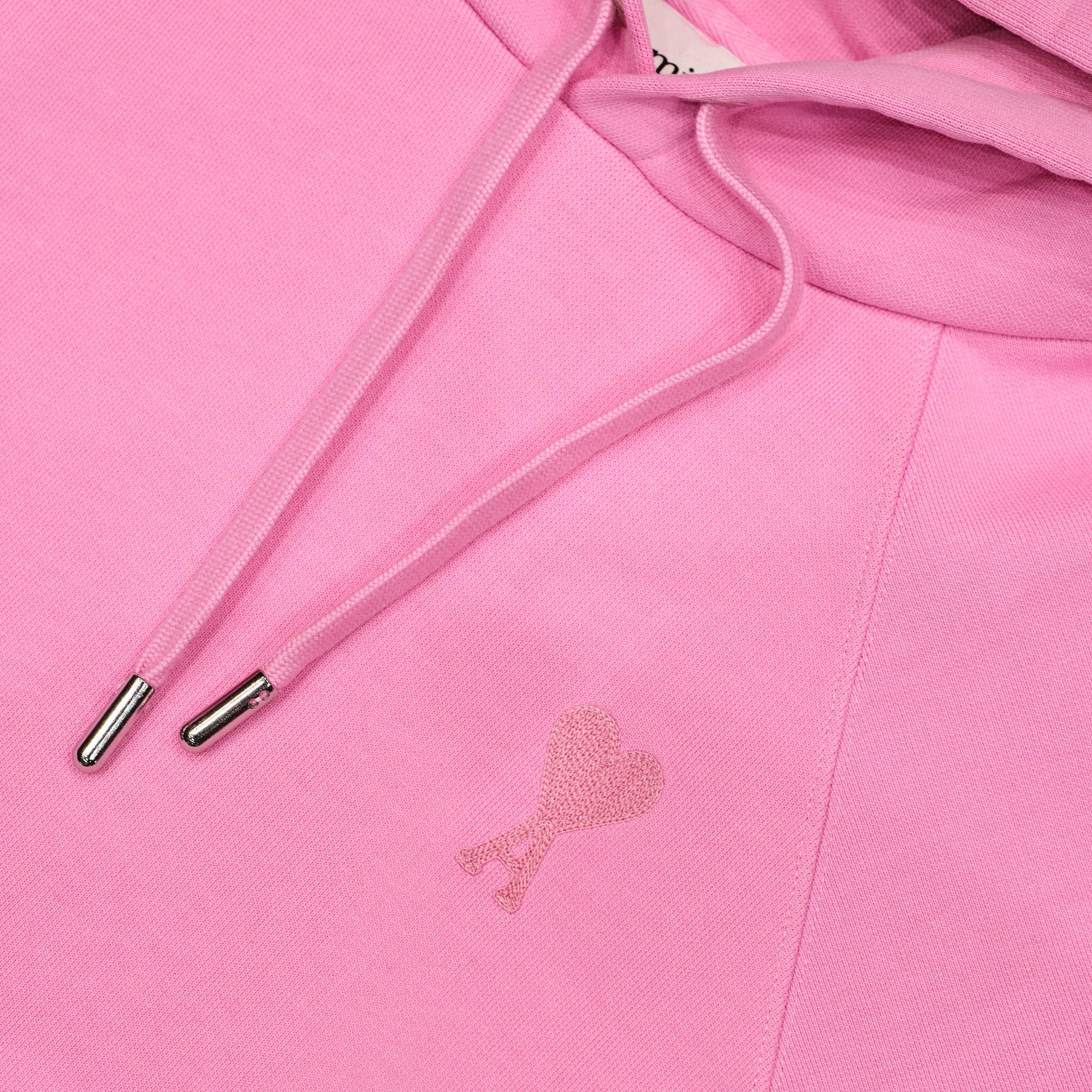 AMI PARIS Pink Ami de Cœur Hoodie