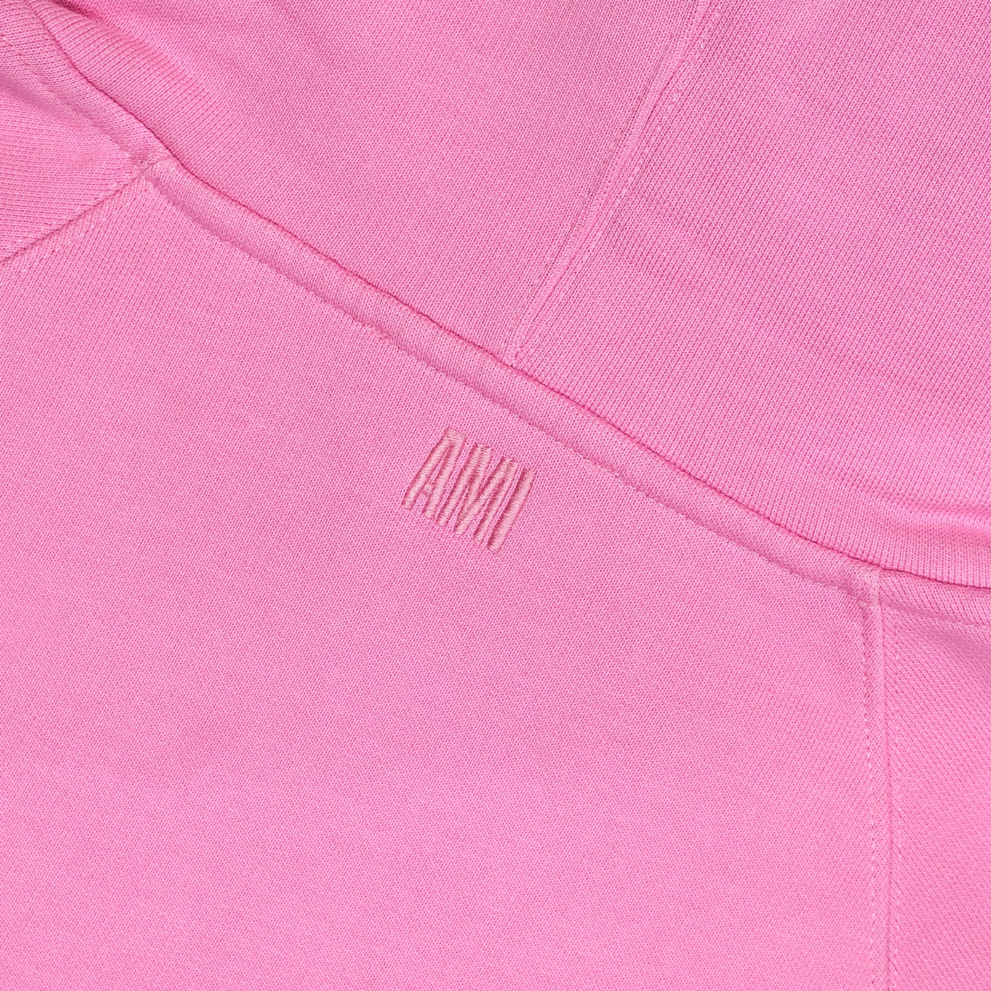 AMI PARIS Pink Ami de Cœur Hoodie